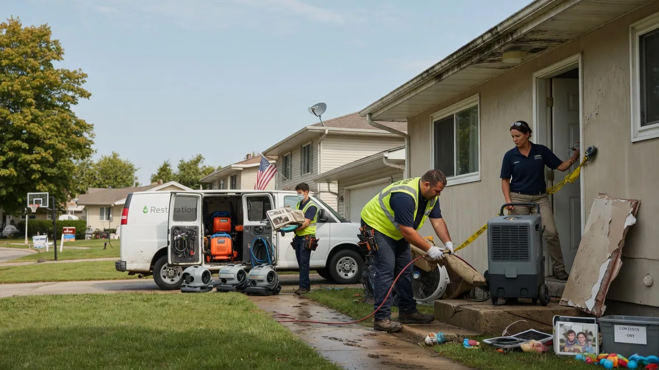 Water Damage Restoration in Big Rock, IL near me
